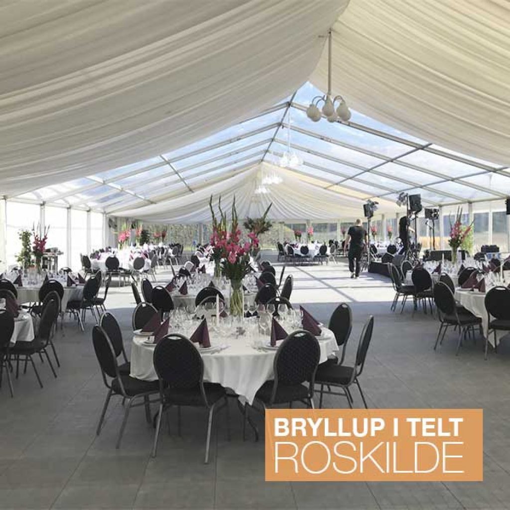 roskilde teltudlejning bryllup