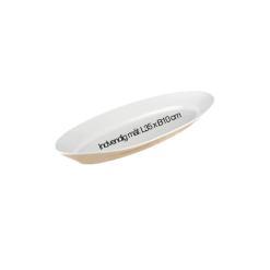 Lej hvide porcelænsfade til din buffet.
