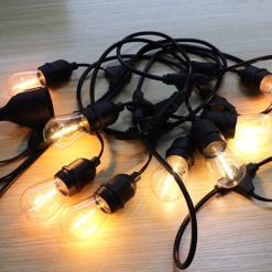 Lyskæde String Light 10 meter klar pære