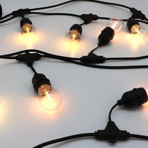 Lyskæde String Light 10 meter klar pære