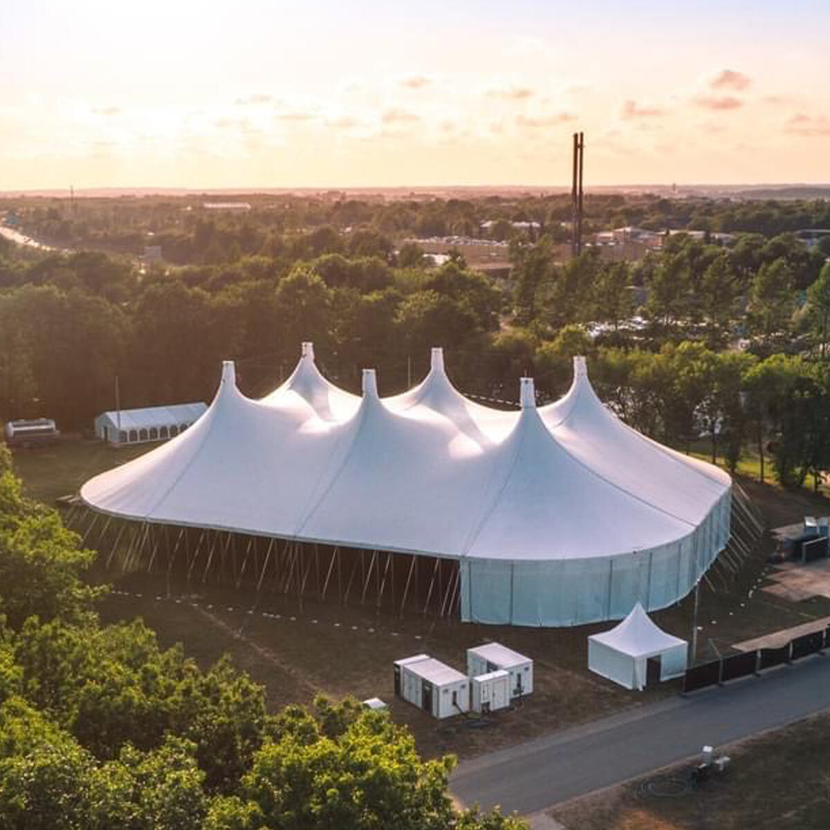 mastetelt til festival