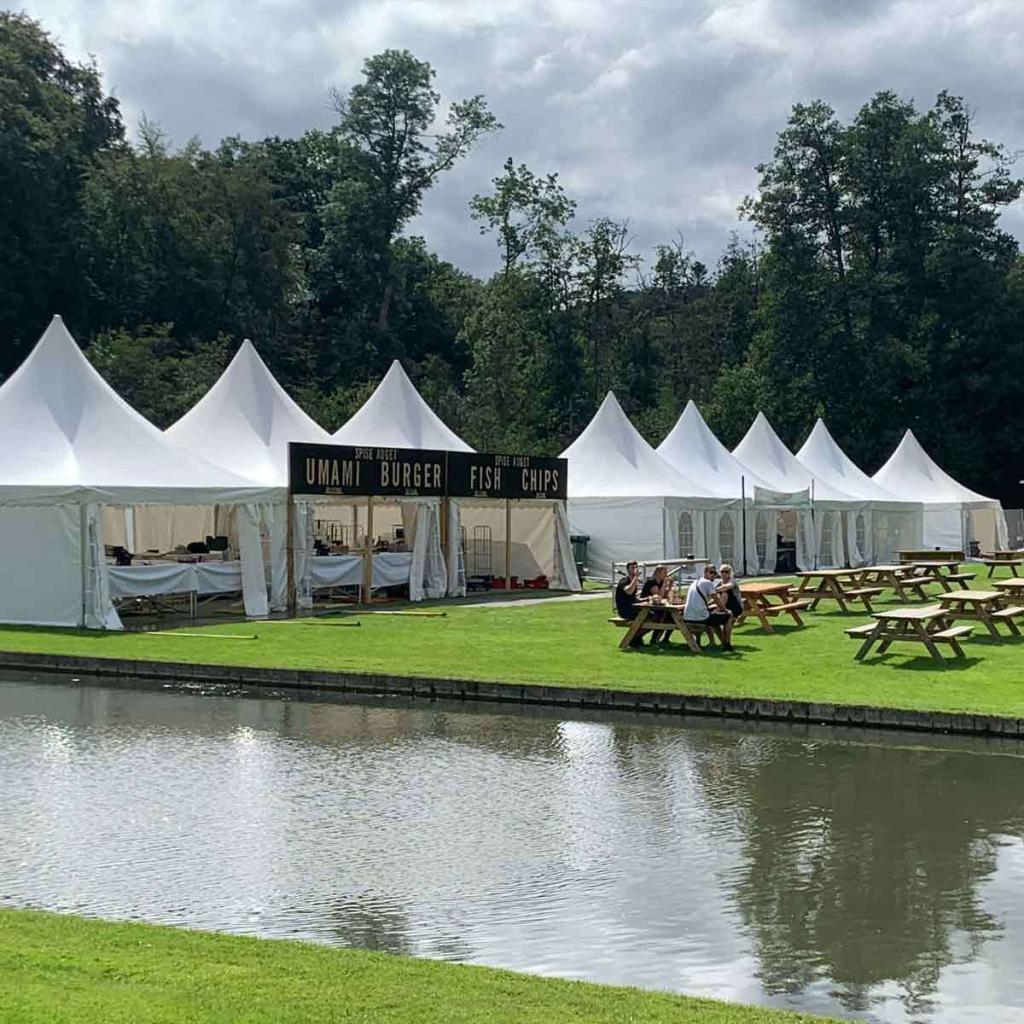 Pagodetelt til messer dyrskue og festival fra VIP Teltudlejning