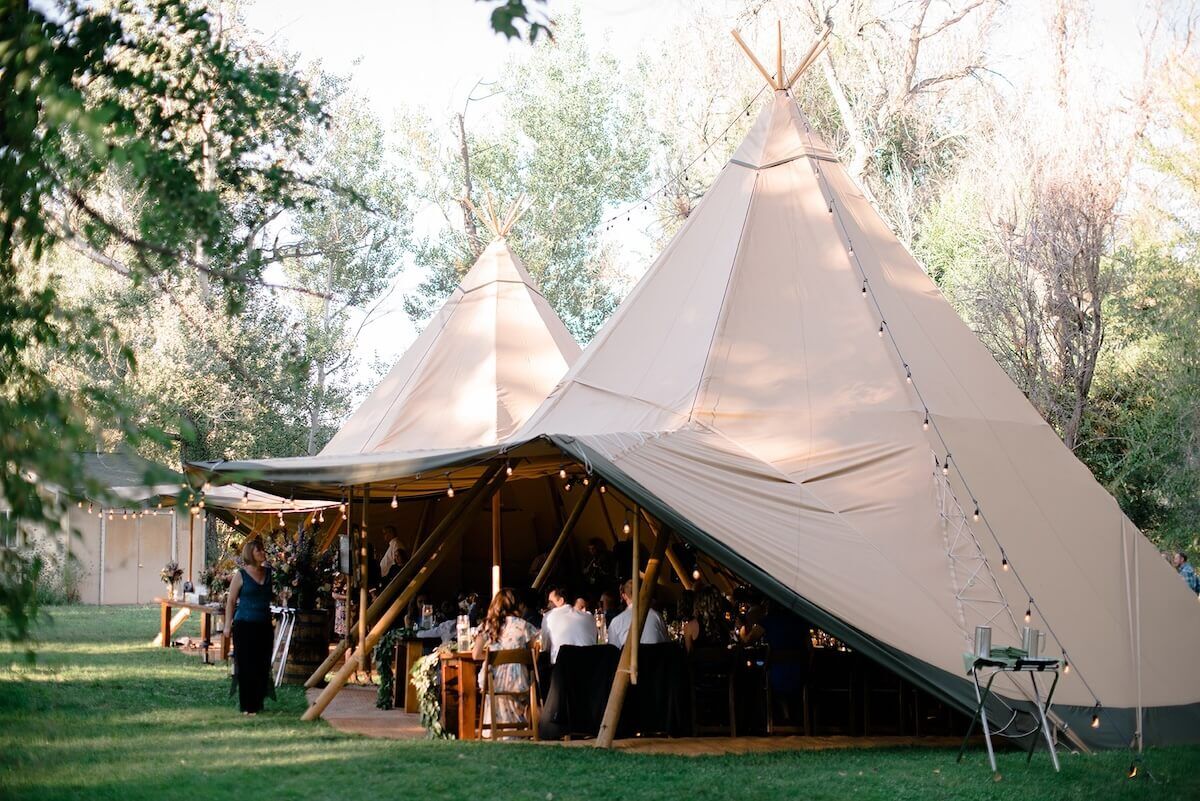 lej tipi telt til fest hos VIP Teltudlejning