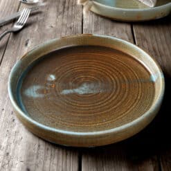 Nourish Keramik tallerken med kant