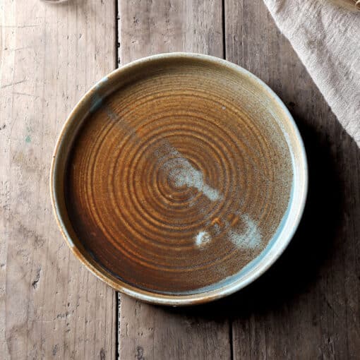 Nourish Keramik tallerken med kant