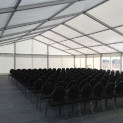 Lej festtelt 12 meter i bredden VIP Teltudlejning